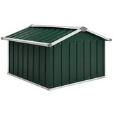 VidaXL Overkapping Robotmaaier Staal Groen 92x97x63 cm - 34% Korting