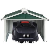 VidaXL Overkapping Robotmaaier Staal Groen 92x97x63 cm - 34% Korting