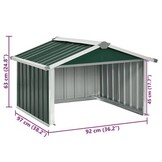 VidaXL Overkapping Robotmaaier Staal Groen 92x97x63 cm - 34% Korting