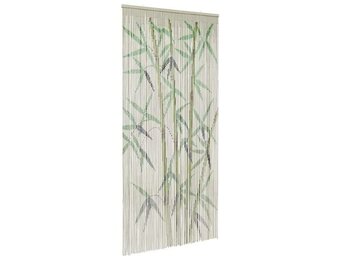 Bamboe Insectengordijn met Print 90x220 cm - 34% Korting
