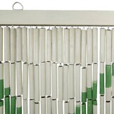 Bamboe Insectengordijn met Print 90x220 cm - 34% Korting