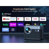 4K Videoprojector Zwart Grijs - 35% Korting