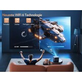4K Videoprojector Zwart Grijs - 35% Korting