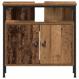 VidaXL Wastafelmeubel Oud Hout 60x30x60 cm - 34% Korting