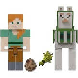 Minecraft Alex & Vlam Actiefiguren 8 cm (2-pack) - 57% Korting!