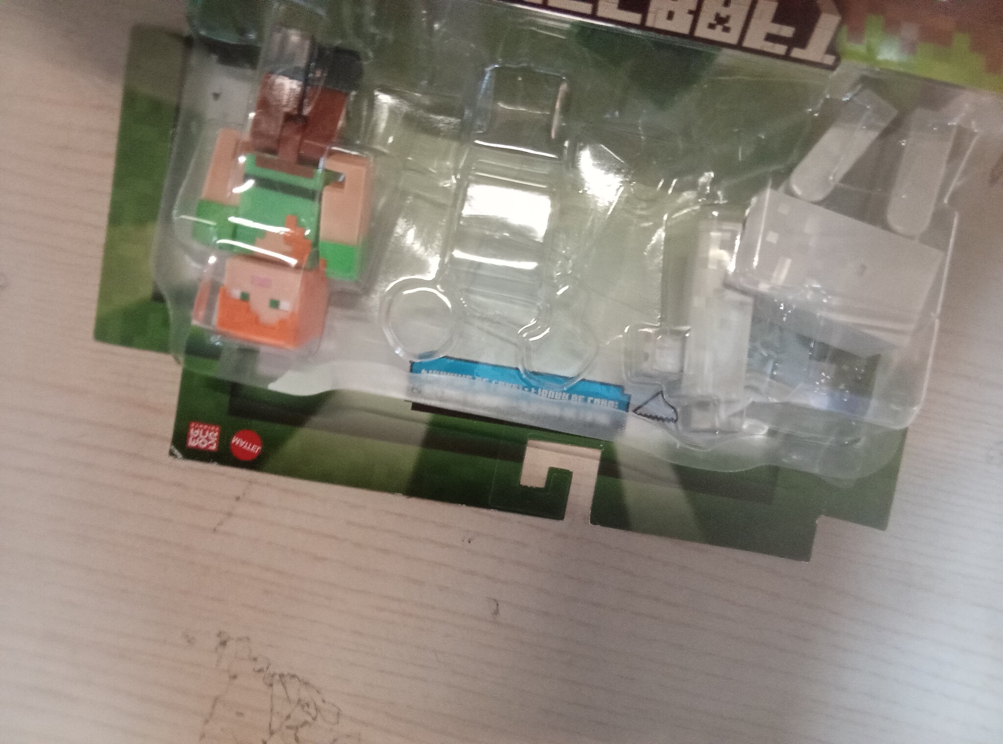 Minecraft Alex & Vlam Actiefiguren 8 cm (2-pack) - 57% Korting!