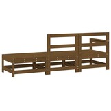 vidaXL Loungeset 3-delig Grenenhout Honingbruin - 35% Korting