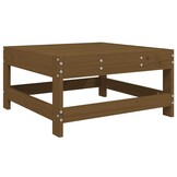 vidaXL Loungeset 3-delig Grenenhout Honingbruin - 35% Korting