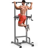 RELIFE REBUILD YOUR LIFE Optrekstang staand Trainingsapparaat Fitness Dip station Krachttoren Vrijstaand Thuis