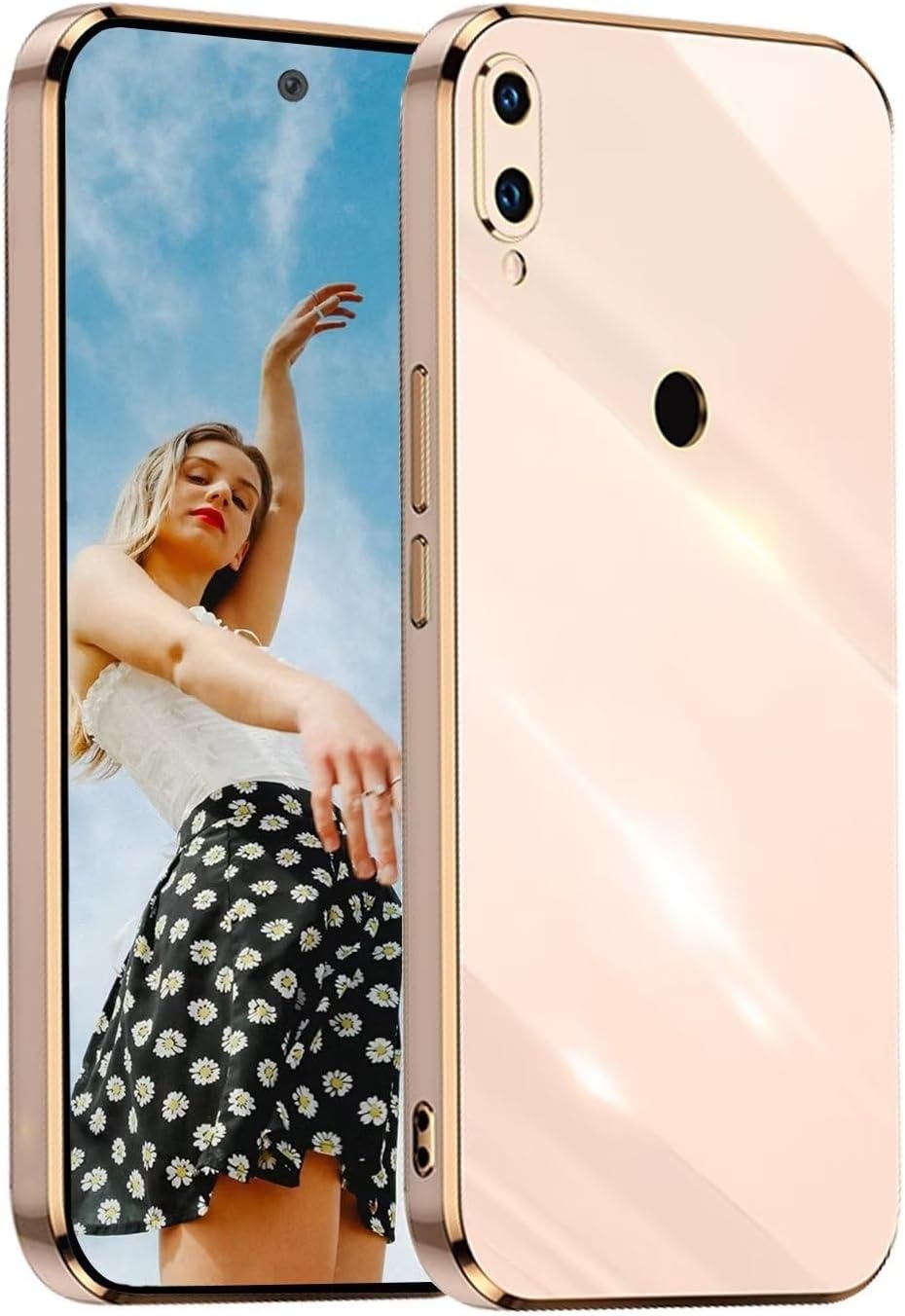 Roze TPU Telefoonhoesje Huawei P Smart 2019 / Honor 10 Lite - 75% Korting