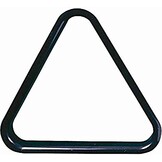 Poolballen Triangle Zwart Plastic 57 mm - 85% Korting!