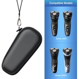 Waterdichte PU Reisetui voor Shaver Series 3000/3000X - 73% Korting