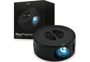 Mini Projector Zwart 55% Korting | Draagbare LED Beamer met Ingebouwde Speaker