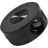 MikaMax Picco Projector - Mobiele Home Theater Beamer - PowerBank Compatibel - Compact & Draagbaar - 11 x 11 x 4,5 cm - Zwart