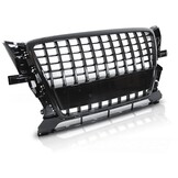 Grille voor AUDI Q5 2008-09/2012 - sport stijl - glanzend zwart