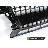 Grille voor AUDI Q5 2008-09/2012 - sport stijl - glanzend zwart