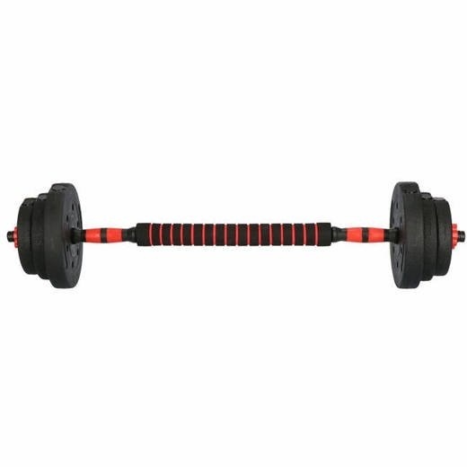 Halterset / Dumbbellset 20 kg verstelbaar