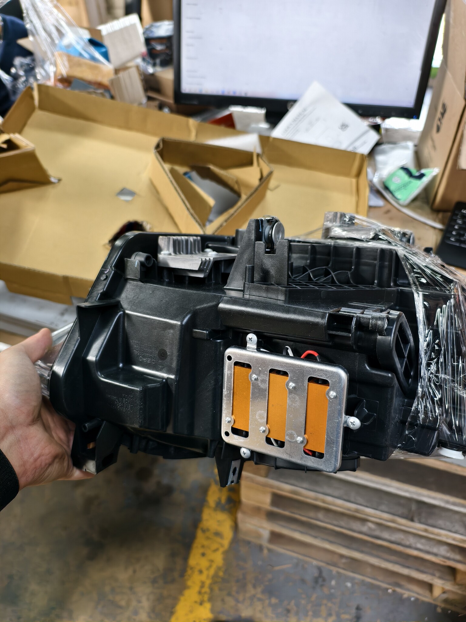 Koplampen dagrijlicht BMW F20 / 21 11-12 14 AE DRL ZWART