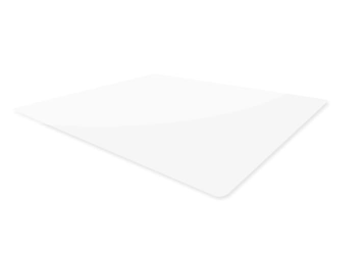 Vloerbeschermer - 0,8 mm - 130 x 90 cm - beschermmat