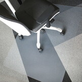 Vloerbeschermer - 0,8 mm - 130 x 90 cm - beschermmat