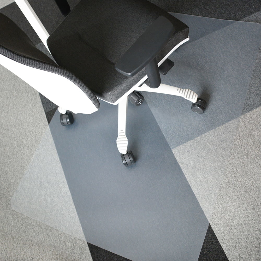 Vloerbeschermer - 0,8 mm - 130 x 90 cm - beschermmat
