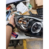 Koplampen dual halo rims BMW E90/E91 03 05-08 08 ANGEL EYES ZWART