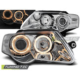 VW Passat B6 Koplampen 2005-2010 | Dual Angel Eyes | E-Gekeurd 55% Korting