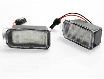 LED Kentekenverlichting Ford C-MAX, Fiesta, Focus, Mondeo, S-MAX, Galaxy (2006-2014) E4-Goedgekeurd 33% Korting