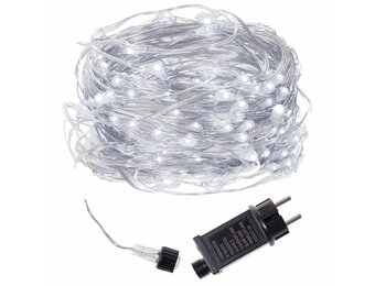 Kerstverlichting 300 LED Koud Wit 30m | 8 standen | 33% korting