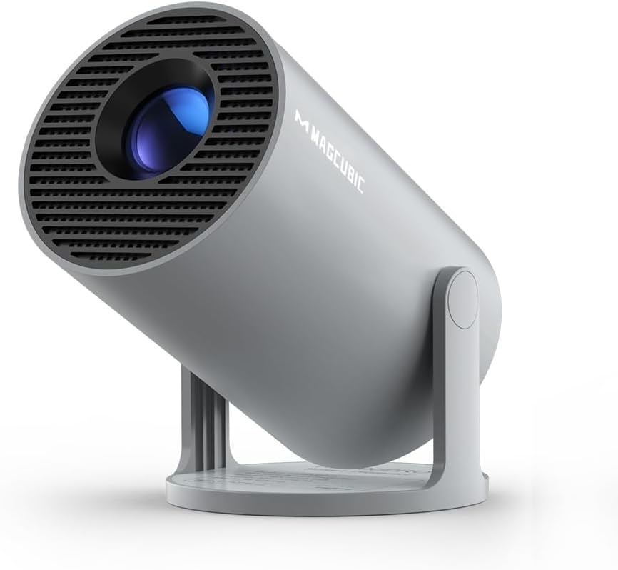 Draagbare Mini Beamer 4K 200 ANSI, WiFi 6, Bluetooth 5.0, Android 11.0, 34% Korting