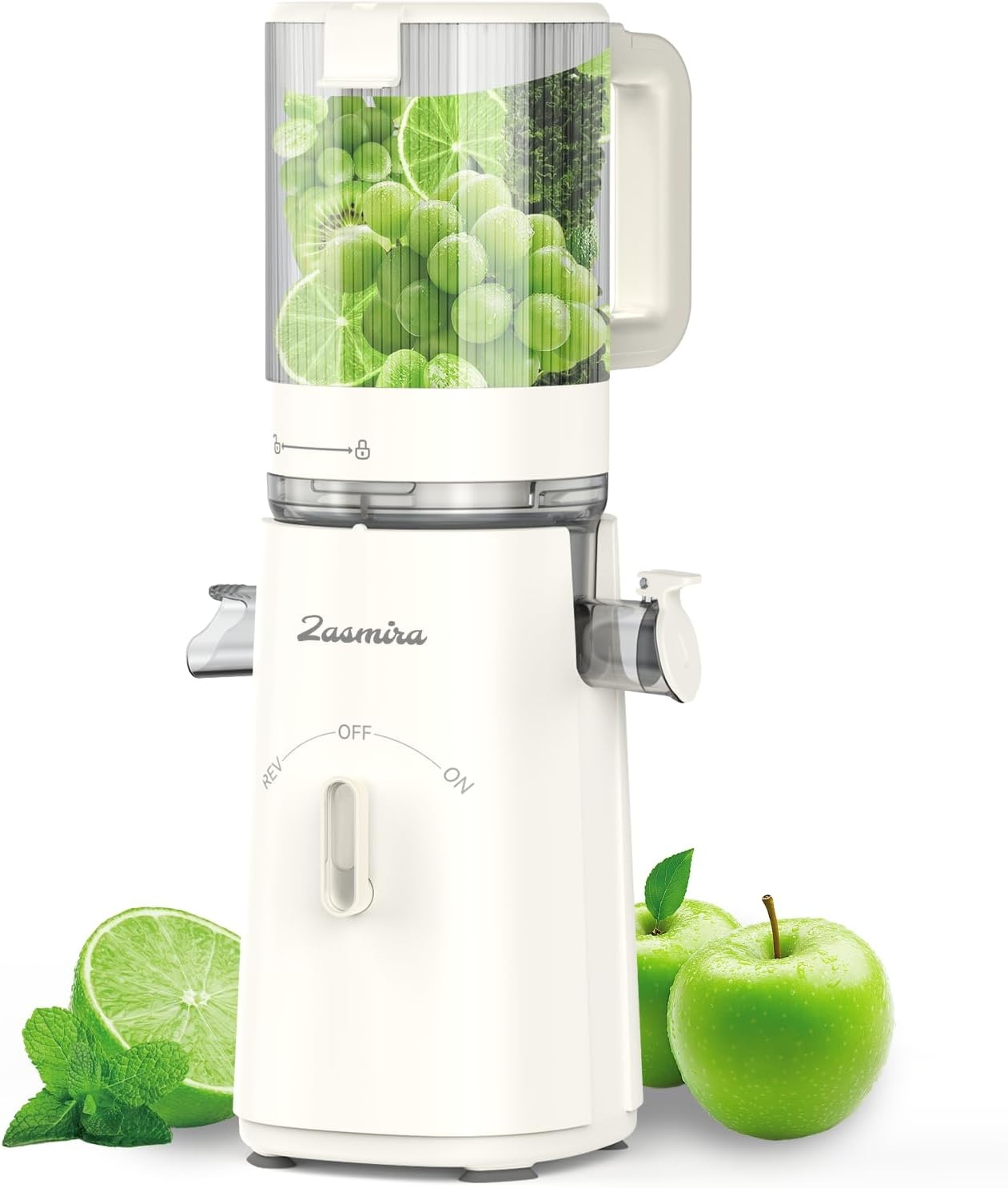 Slowjuicer Sapcentrifuge 150W Wit - 34% Korting