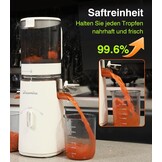 Slowjuicer Sapcentrifuge 150W Wit - 34% Korting