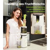 Slowjuicer Sapcentrifuge 150W Wit - 34% Korting