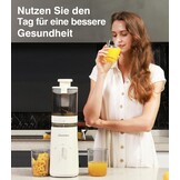 Slowjuicer Sapcentrifuge 150W Wit - 34% Korting