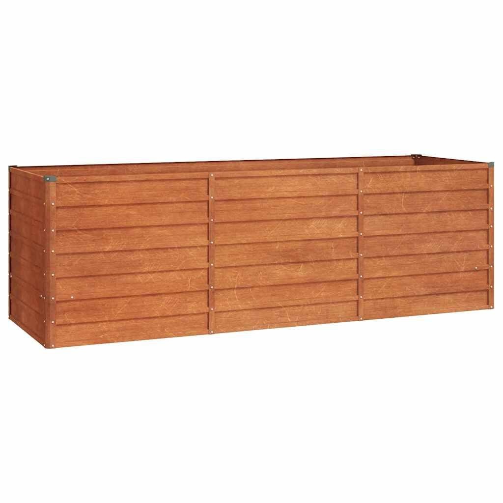 VidaXL Plantenbak Cortenstaal 240x80x77 cm - 34% Korting
