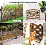 Set van 2 Houten Hekken - Verstelbaar & Opvouwbaar - 160x70 cm - 34% Korting