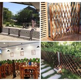 Set van 2 Houten Hekken - Verstelbaar & Opvouwbaar - 160x70 cm - 34% Korting