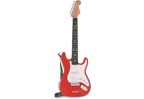 Elektrische Gitaar Rood voor Kinderen 64 cm - 6 Snaren (61% Korting)