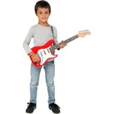 Elektrische Kindergitaar Rood 64cm - 57% Korting!