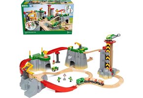 Houten Treinset Mountain Freight Set Deluxe 49 Delen | 41% Korting
