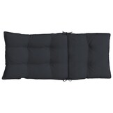 vidaXL Stoelkussens Hoge Rug Oxford Stof Zwart 6 stuks - 34% Korting