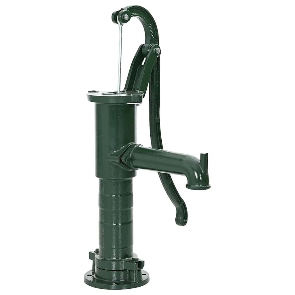 vidaXL Handwaterpomp Gietijzer Groen - 35% Korting