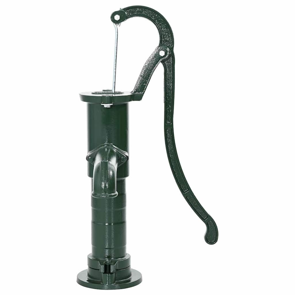 vidaXL Handwaterpomp Gietijzer Groen - 35% Korting