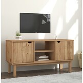 vidaXL TV-meubel OTTA 113,5x43x57 cm Grenenhout - 35% Korting