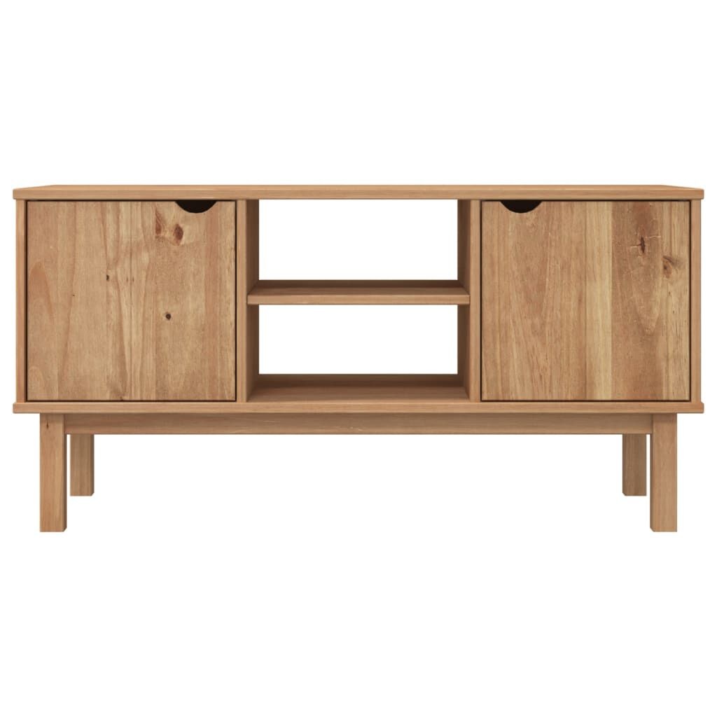 vidaXL TV-meubel OTTA 113,5x43x57 cm Grenenhout - 35% Korting