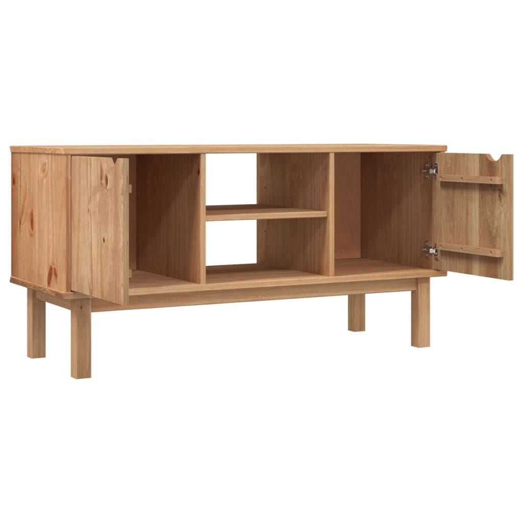 vidaXL TV-meubel OTTA 113,5x43x57 cm Grenenhout - 35% Korting