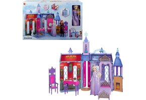 Kasteel Poppenhuis Elsa Frozen 2 Inklapbaar met 15 Accessoires - 46% Korting