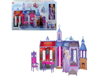 Kasteel Poppenhuis Elsa Frozen 2 Inklapbaar met Pop & Accessoires - 34% Korting