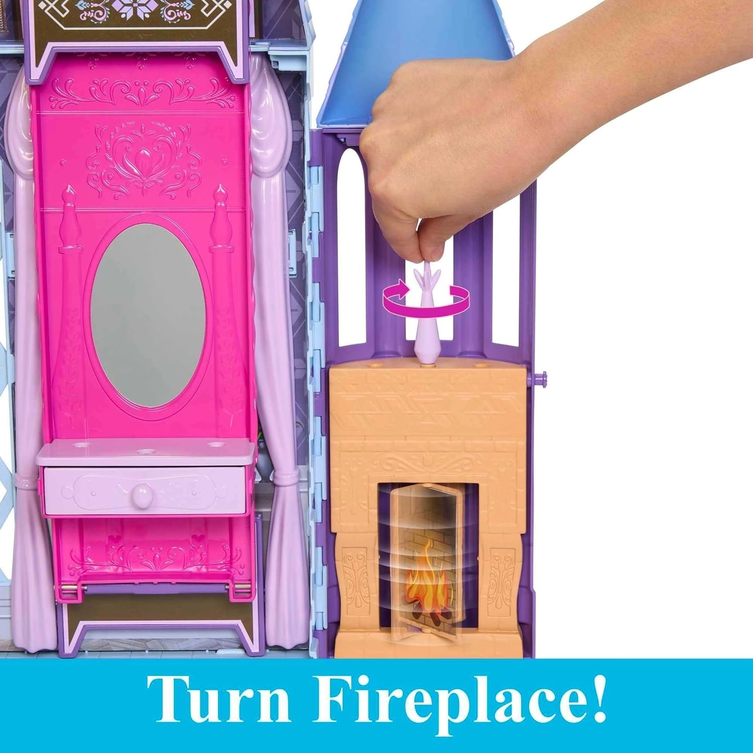 Kasteel Poppenhuis Elsa Frozen 2 Inklapbaar met Pop & Accessoires - 34% Korting