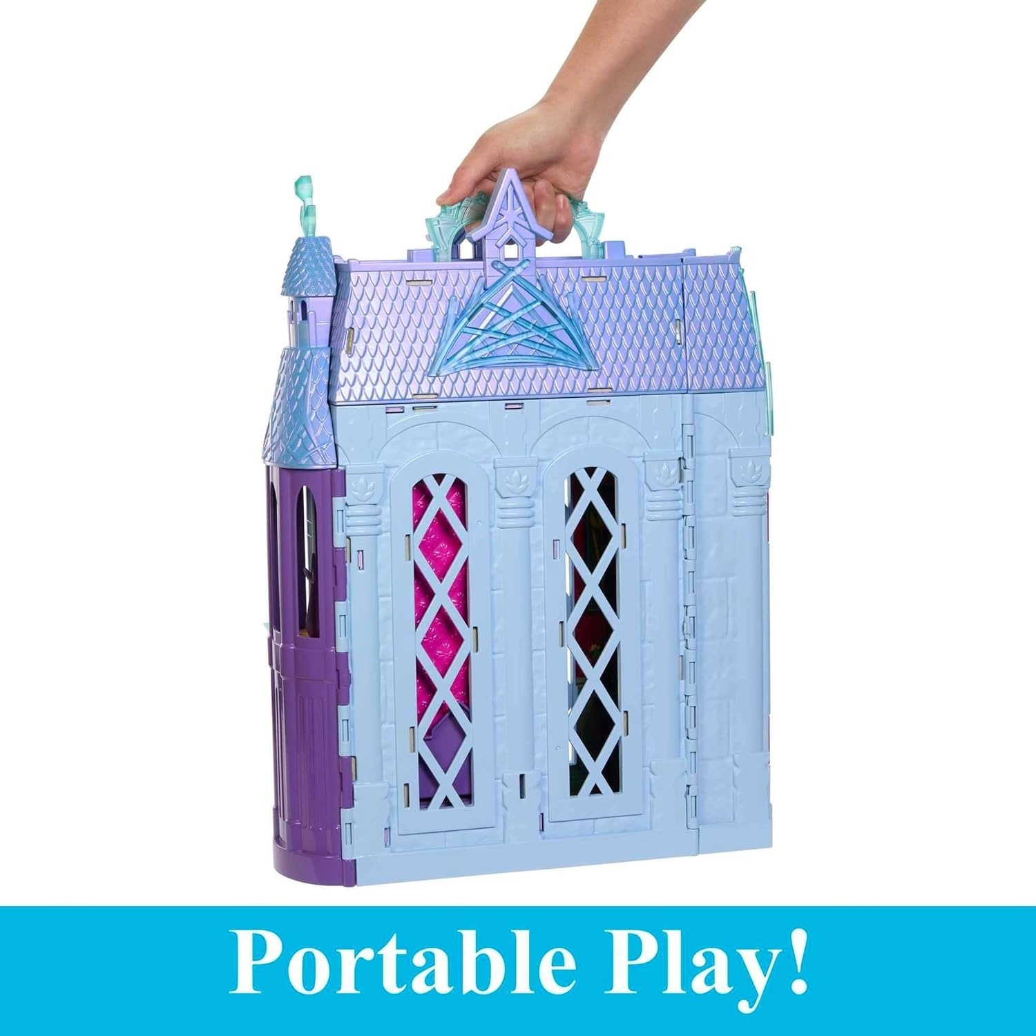 Kasteel Poppenhuis Elsa Frozen 2 Inklapbaar met Pop & Accessoires - 34% Korting